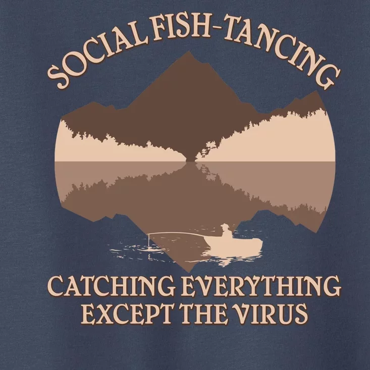 Social Fish-Tancing Funny Social Distancing Toddler T-Shirt