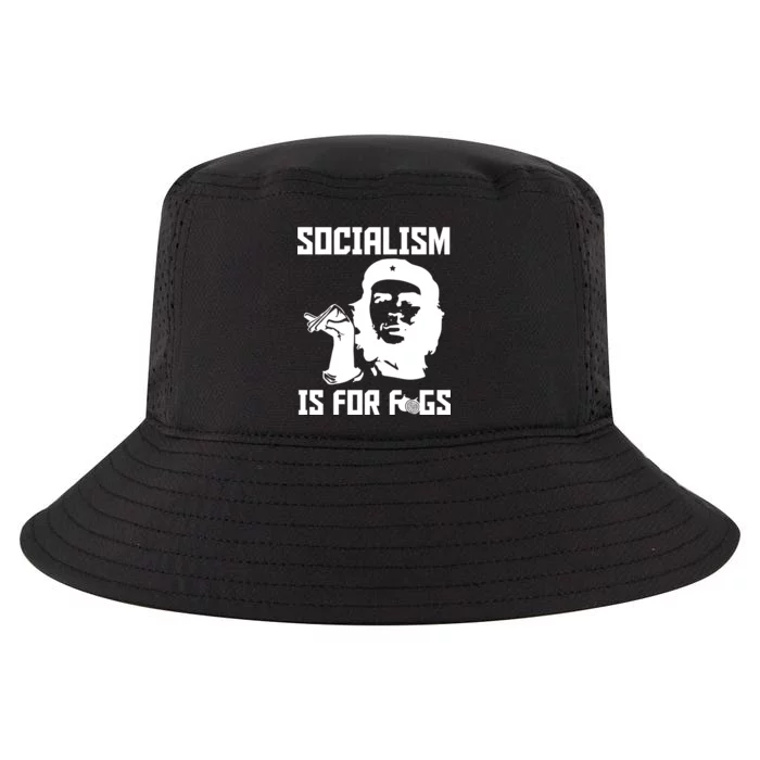 Socialism Is For Figs Cool Comfort Performance Bucket Hat