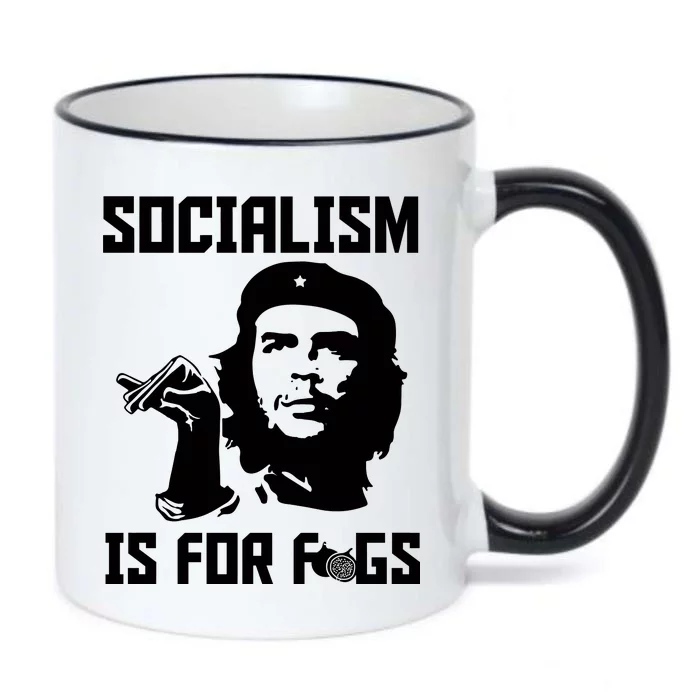 Socialism Is For Figs Black Color Changing Mug