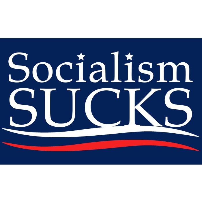 Socialism Sucks Bumper Sticker