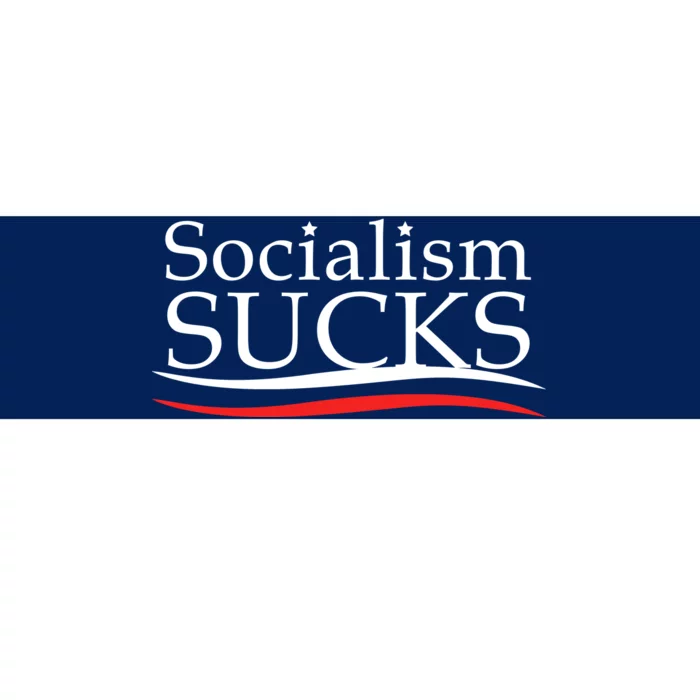 Socialism Sucks Bumper Sticker