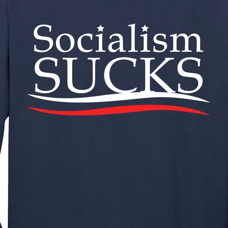 Socialism Sucks Tall Long Sleeve T-Shirt