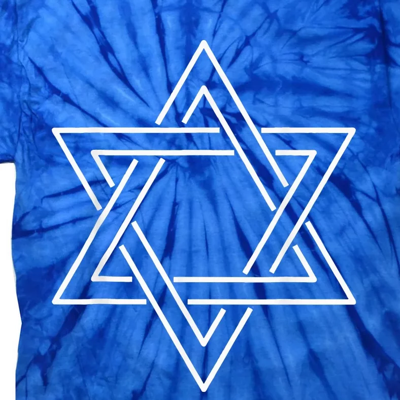 Star Of David Happy Hanukkah Gifts For Jewish Tie-Dye T-Shirt