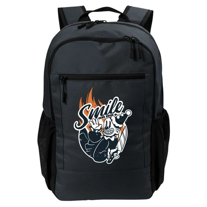 Smile Or Die Scary Clown Halloween Daily Commute Backpack