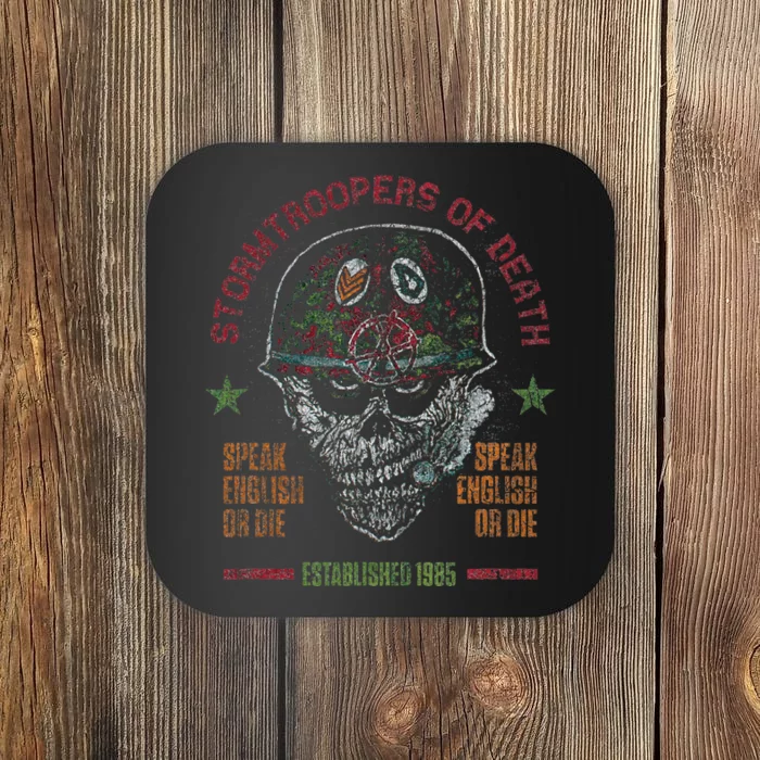 Stormtroopers Of Death Helmet Head Coaster