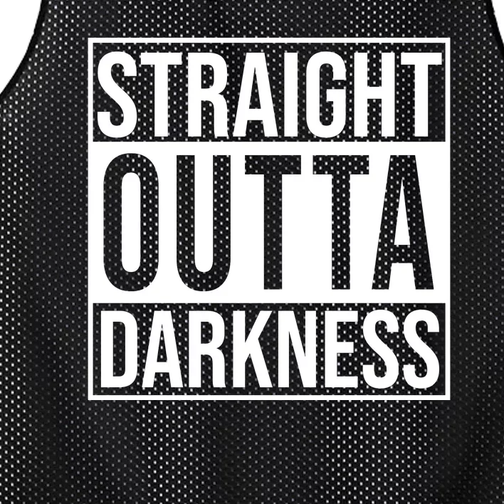 Straight Outta Darkness Mesh Reversible Basketball Jersey Tank