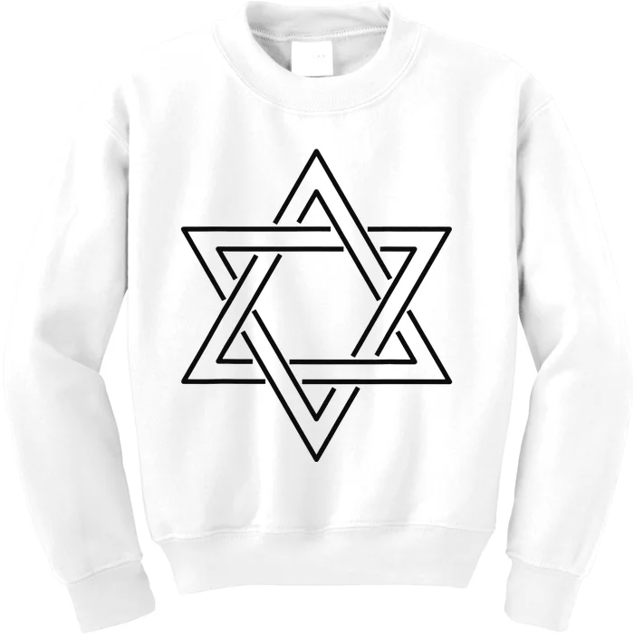 Star Of David Happy Hanukkah Gifts For Jewish Kids Sweatshirt