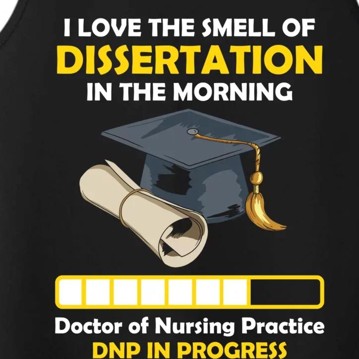 Smell Of Dissertation Doctor Of Nursing Practice Graduate Gift Performance Tank