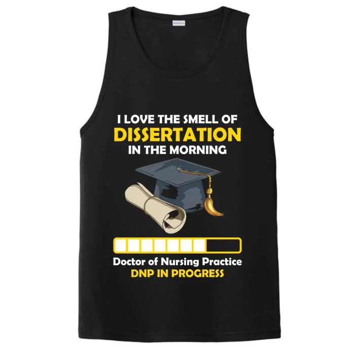 Smell Of Dissertation Doctor Of Nursing Practice Graduate Gift Performance Tank