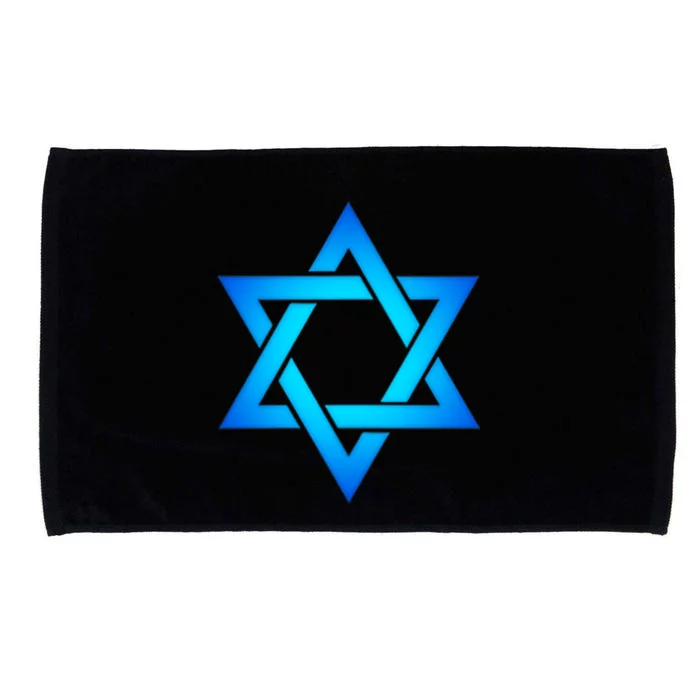 Star Of David Hexagram Judaism Seal Of Solomon Israel Microfiber Hand Towel