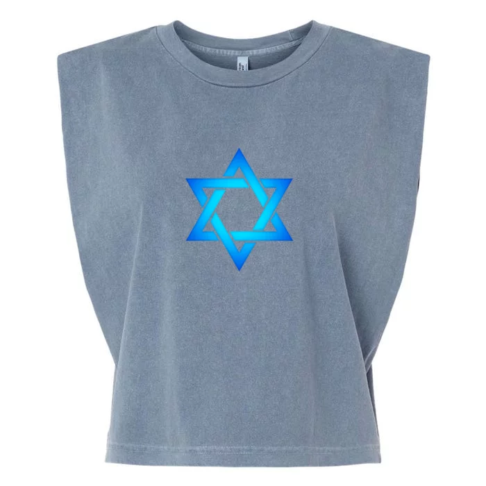 Star Of David Hexagram Judaism Seal Of Solomon Israel Garment-Dyed Women's Muscle Tee