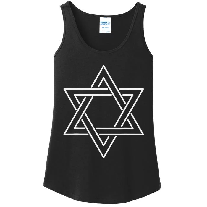 Star Of David Happy Hanukkah Gifts For Jewish Ladies Essential Tank