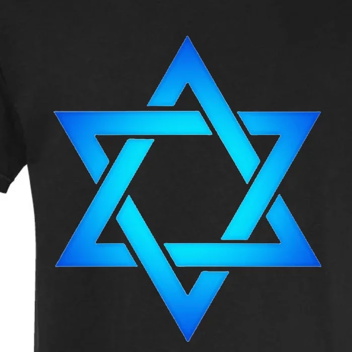 Star Of David Hexagram Judaism Seal Of Solomon Israel Garment-Dyed Heavyweight T-Shirt