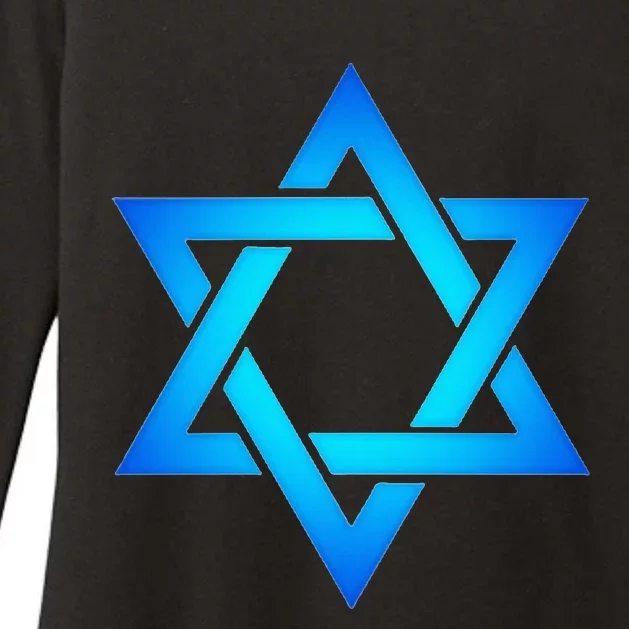 Star Of David Hexagram Judaism Seal Of Solomon Israel Womens CVC Long Sleeve Shirt