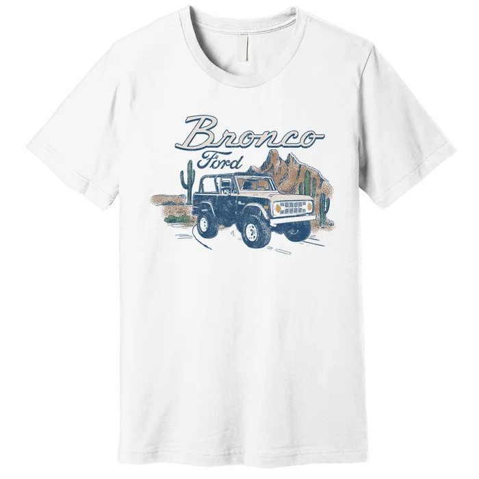 Suv Outdoor Desert Landscape Premium T-Shirt