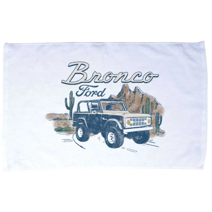 Suv Outdoor Desert Landscape Microfiber Hand Towel