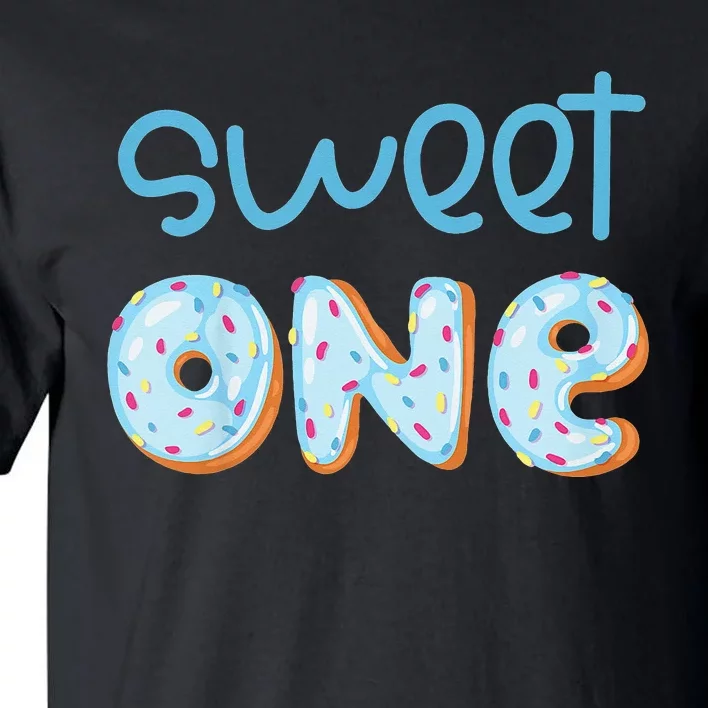 Sweet One Donut 1st Birthday Party Son Turning One Tall T-Shirt