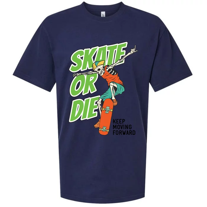 Skate Or Die Sueded Cloud Jersey T-Shirt