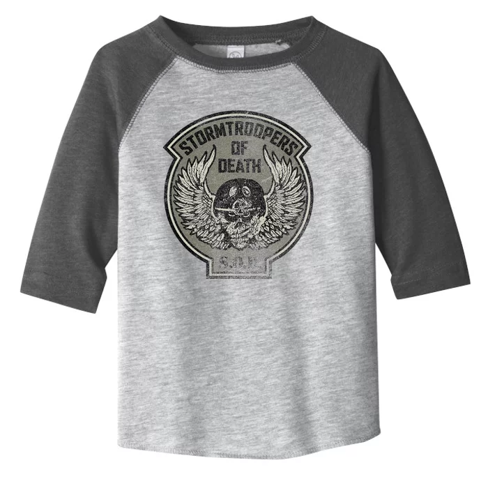 Stormtroopers Of Death Skull & Wings Toddler Fine Jersey T-Shirt