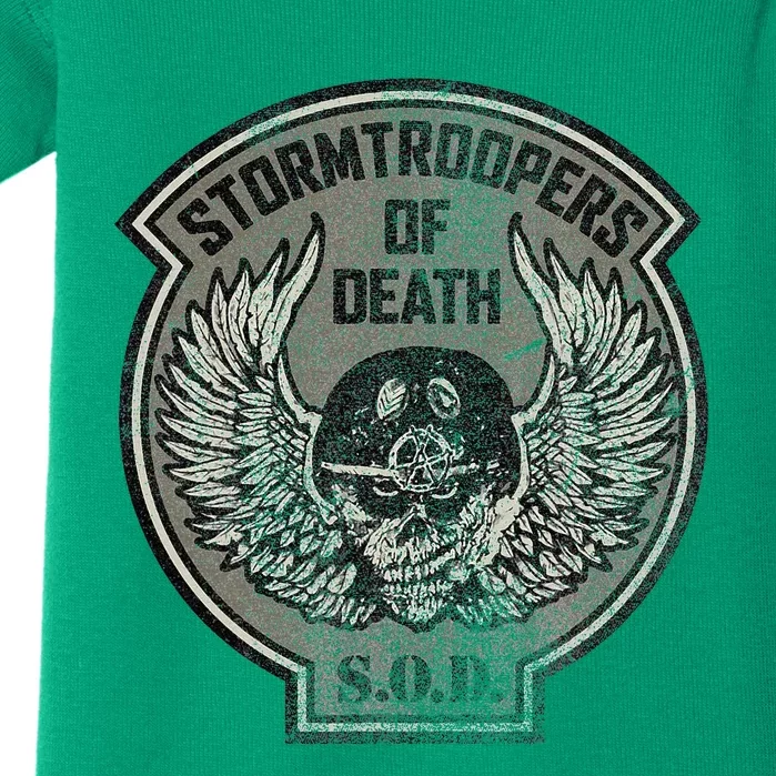 Stormtroopers Of Death Skull & Wings Baby Bodysuit