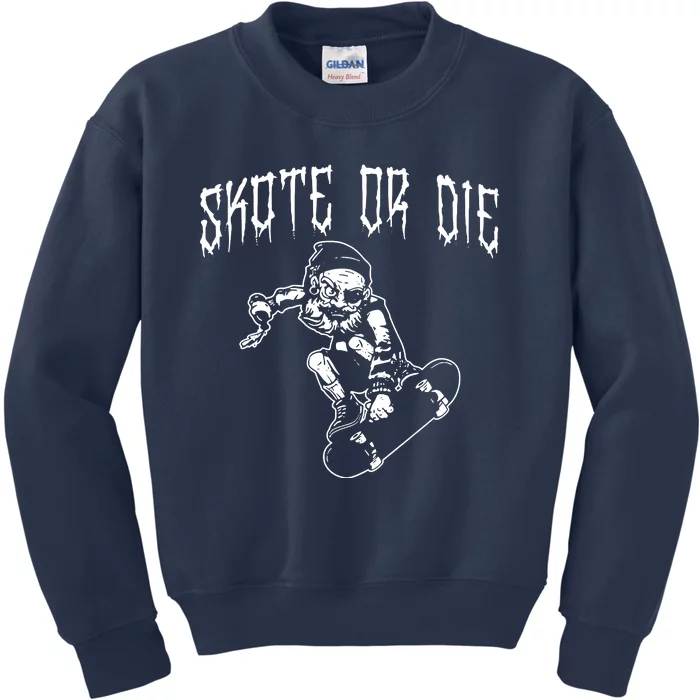 Skate Or Die Kids Sweatshirt