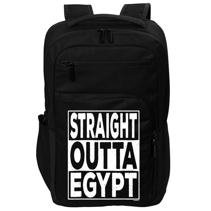 Straight Outta Egypt Funny Passover Seder Impact Tech Backpack