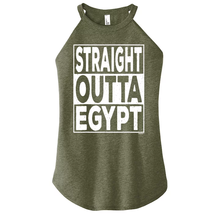 Straight Outta Egypt Funny Passover Seder Women’s Perfect Tri Rocker Tank