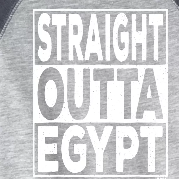 Straight Outta Egypt Funny Passover Seder Toddler Fine Jersey T-Shirt