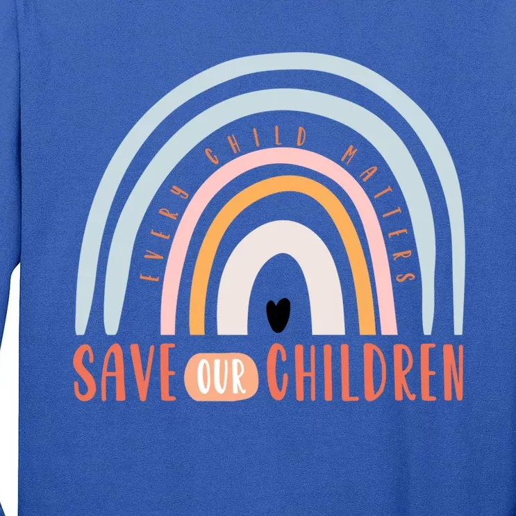 Save Our End Trafficking Awareness Gift Tall Long Sleeve T-Shirt