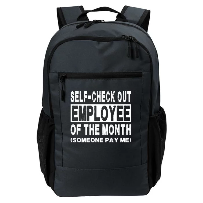 Selfcheck Out Employee Of The Month Daily Commute Backpack