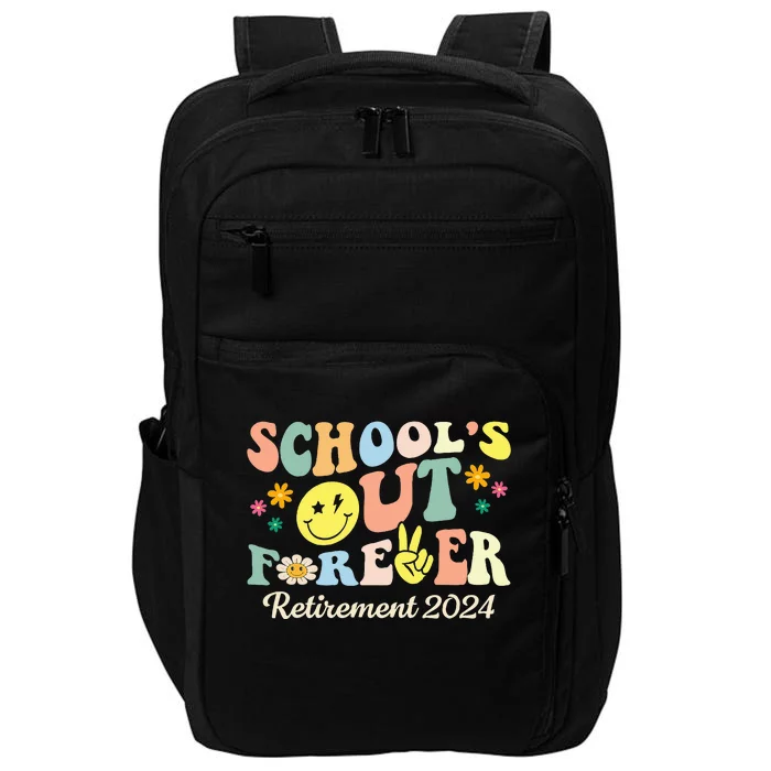 Schools Out Ever S Retired Teacher Retirement 2024 .Png Impact Tech Backpack