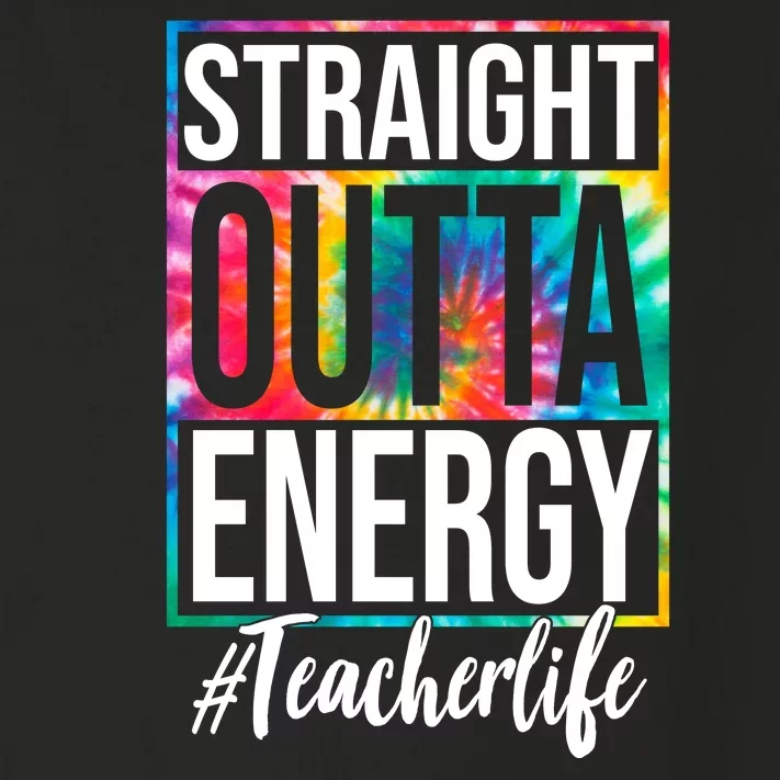 Straight Outta Energy Teacher Life Summer Toddler Long Sleeve Shirt