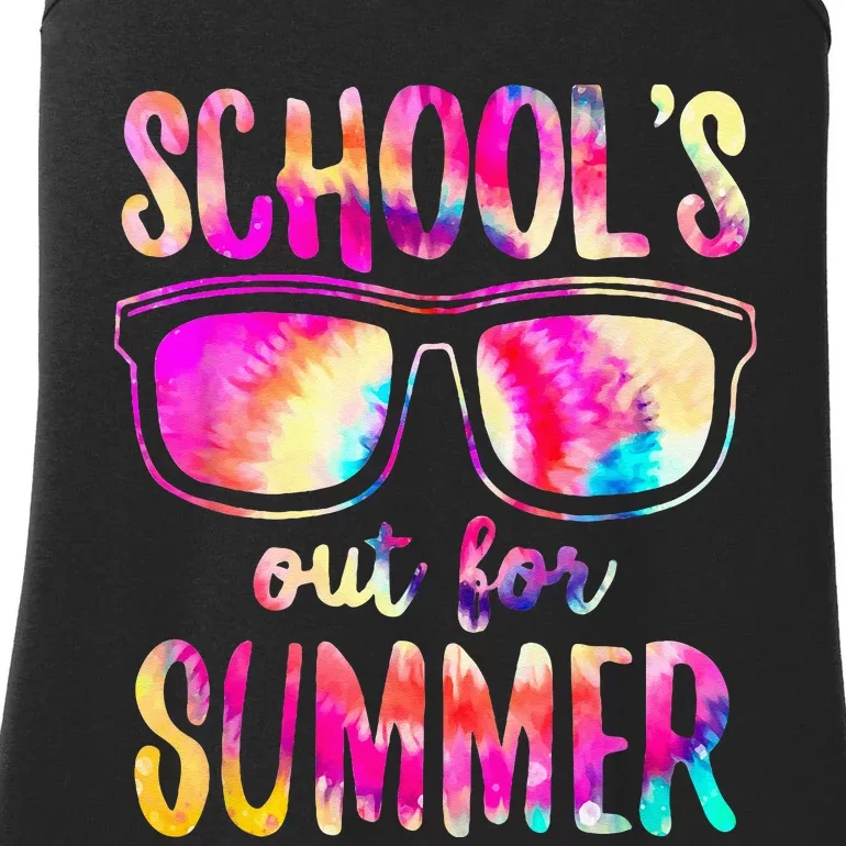 Schools Out For Summer Last Day Of School Teacher Ladies Essential Tank