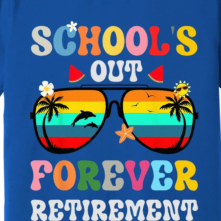 School's Out Forever Retirement Teacher Premium T-Shirt