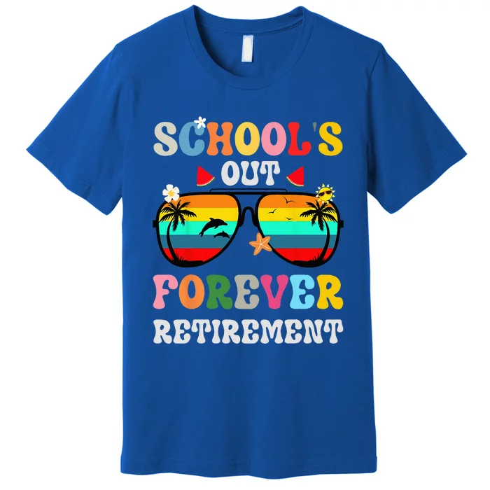 School's Out Forever Retirement Teacher Premium T-Shirt