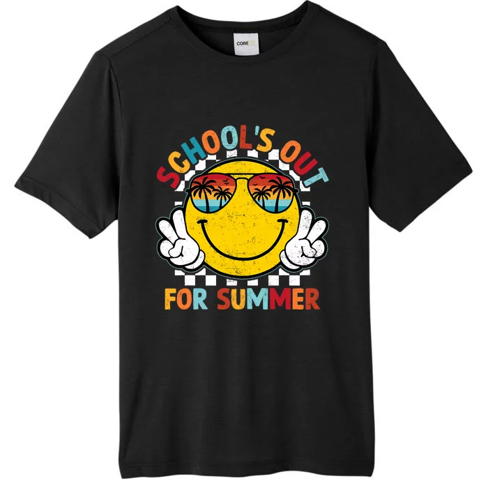 Schools Out For Summer Last Day Of School Teacher ChromaSoft Performance T-Shirt