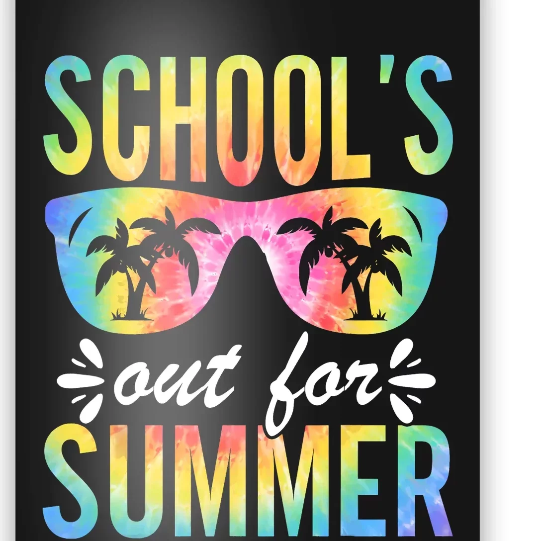 Schools Out For Summer Last Day Of School Student Teacher Poster