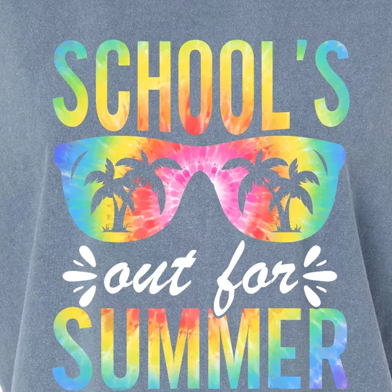 Schools Out For Summer Last Day Of School Student Teacher Garment-Dyed Women's Muscle Tee