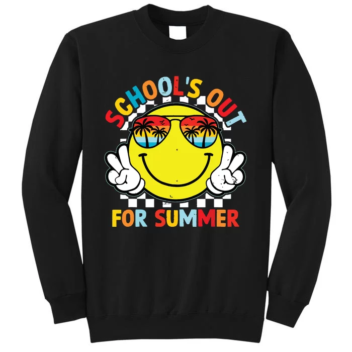 Schools Out For Summer Last Day Of School Teacher Tall Sweatshirt