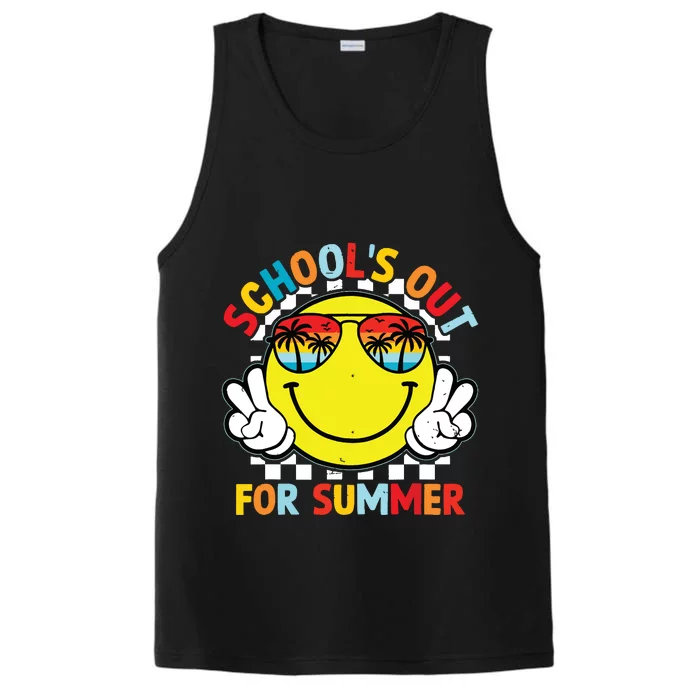 Schools Out For Summer Last Day Of School Teacher Performance Tank