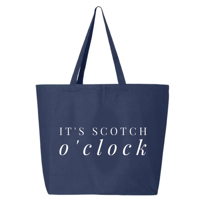 Scotch OClock Funny Whiskey Lover Bartender Drinking Tee 25L Jumbo Tote