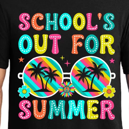 Schools Out For Summer Last Day Of School Teacher Pajama Set