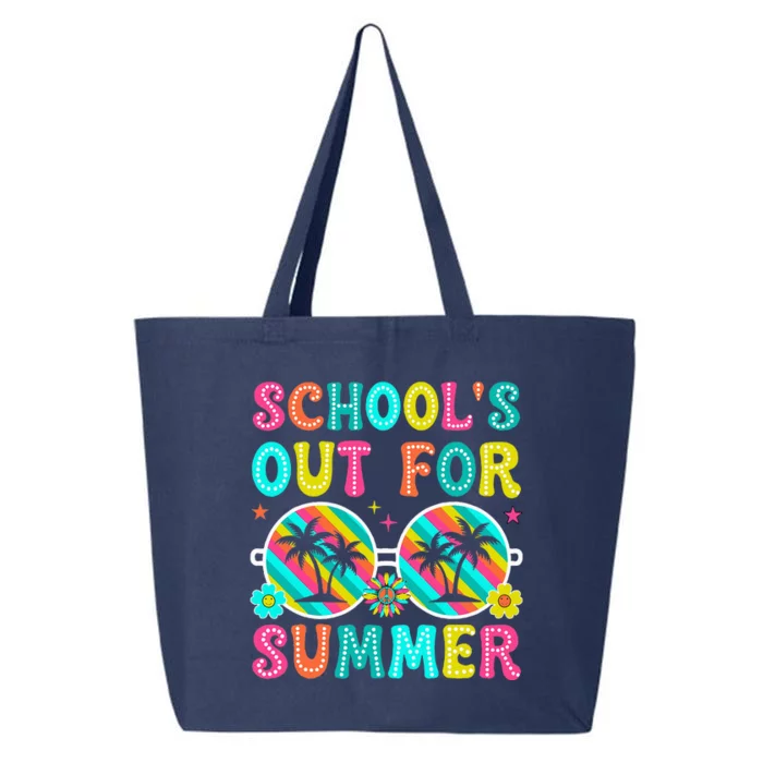 Schools Out For Summer Last Day Of School Teacher 25L Jumbo Tote