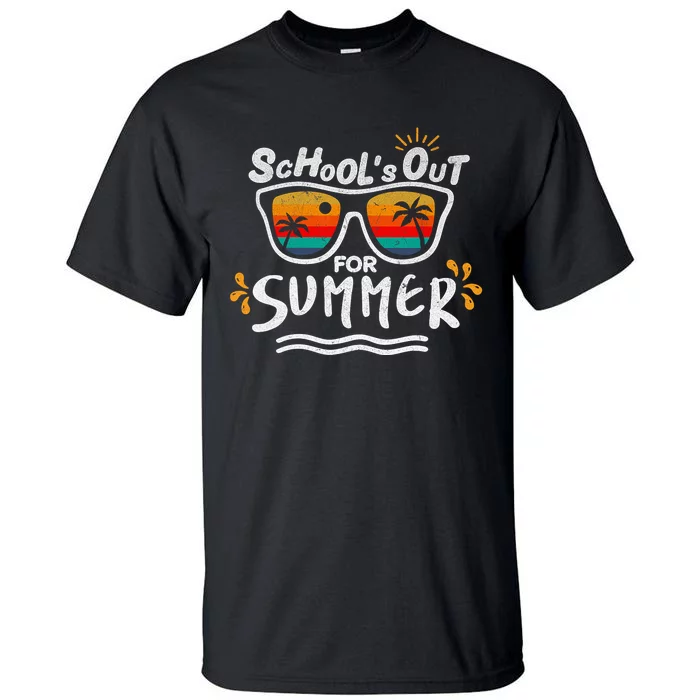 Schools Out For Summer Graduation Students Teacher Tall T-Shirt