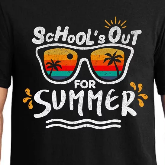 Schools Out For Summer Graduation Students Teacher Pajama Set