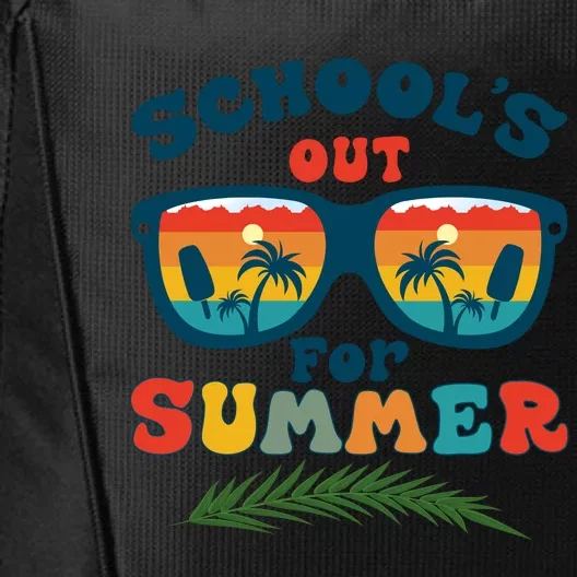 SchoolS Out For Summer Celebration City Backpack