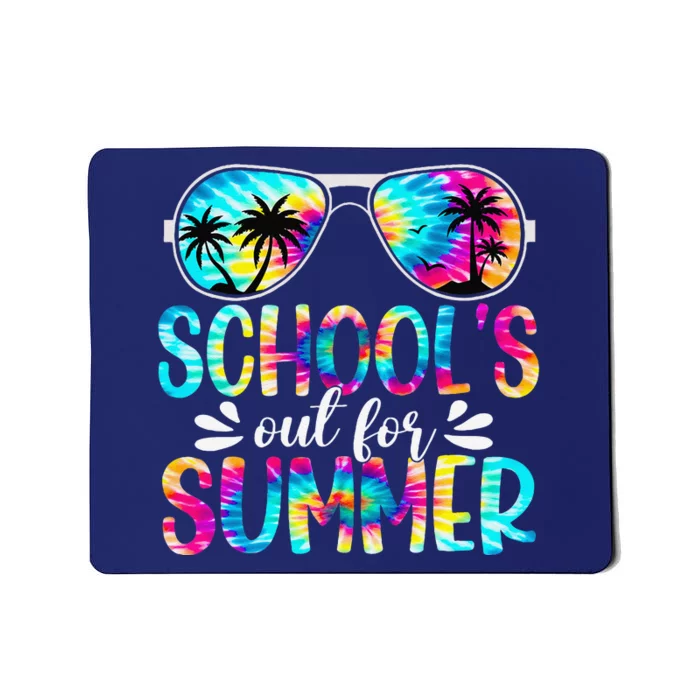 Schools Out For Summer Last Day Of School Student Teacher Mousepad