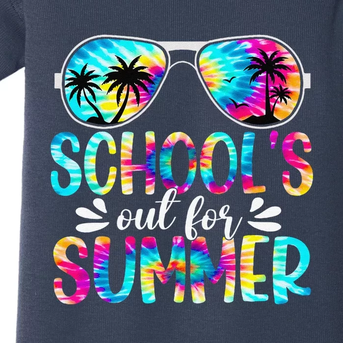 Schools Out For Summer Last Day Of School Student Teacher Baby Bodysuit