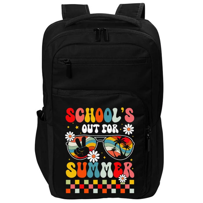 Schools Out For Summer Last Day Of School Teacher Impact Tech Backpack