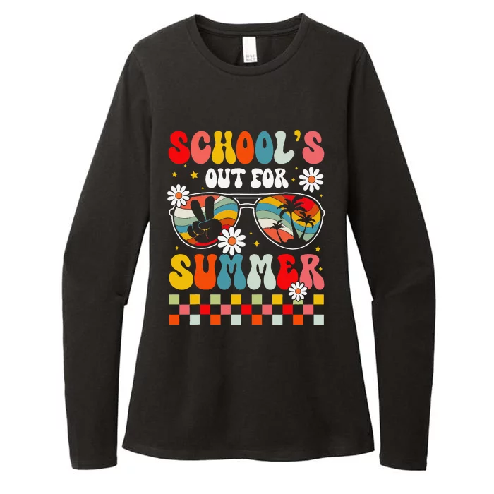 Schools Out For Summer Last Day Of School Teacher Womens CVC Long Sleeve Shirt